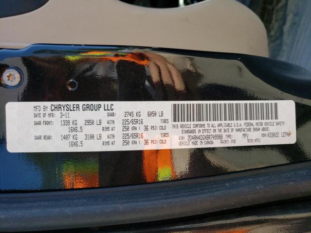 Photo 14 from auction – 2011 DODGE GRAND CARA with VIN 2D4RN4DGXBR709988