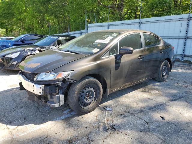HONDA CIVIC LX 2014 with VIN 2HGFB2F58EH538193 - Photo from auction