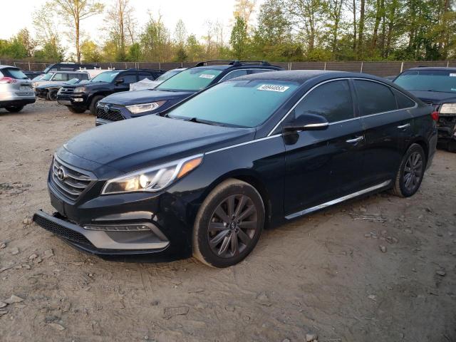 HYUNDAI SONATA SPO 2015 with VIN 5NPE34AF6FH062943 - Photo from auction