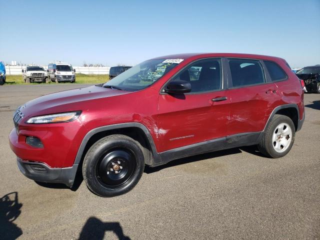 JEEP CHEROKEE S 2014 with VIN 1C4PJMAB9EW233625 - Photo from auction