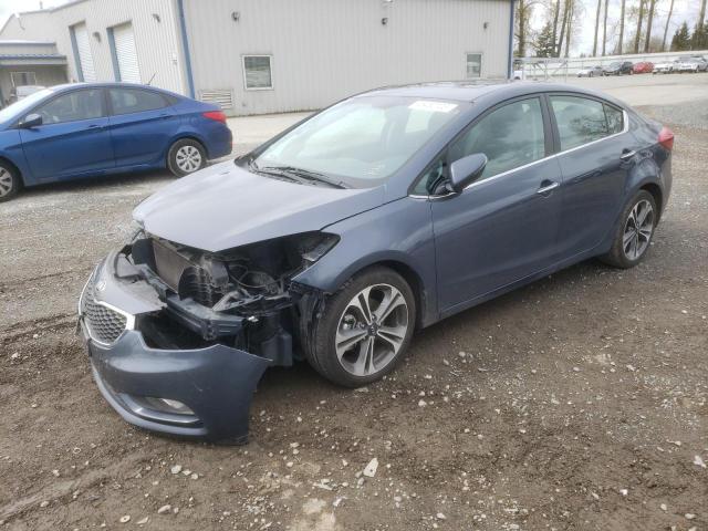 KIA FORTE EX 2015 with VIN KNAFZ4A87F5357938 - Photo from auction
