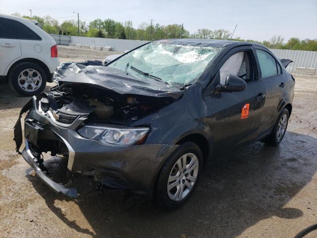 CHEVROLET SONIC LS 2017 with VIN 1G1JB5SH6H4114676 - Photo from auction