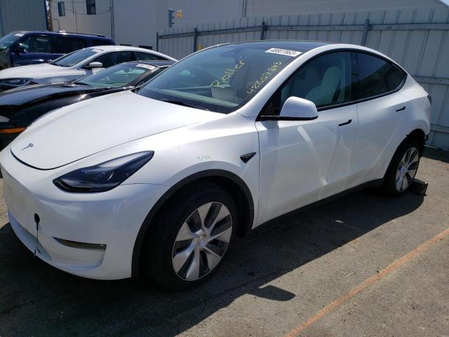 TESLA MODEL Y 2023 with VIN 7SAYGDEE0PF632277 - Photo from auction