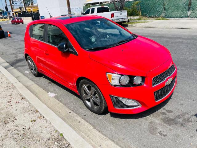 Photo 2 from auction – 2014 CHEVROLET SONIC RS with VIN 1G1JG6SB6E4174715
