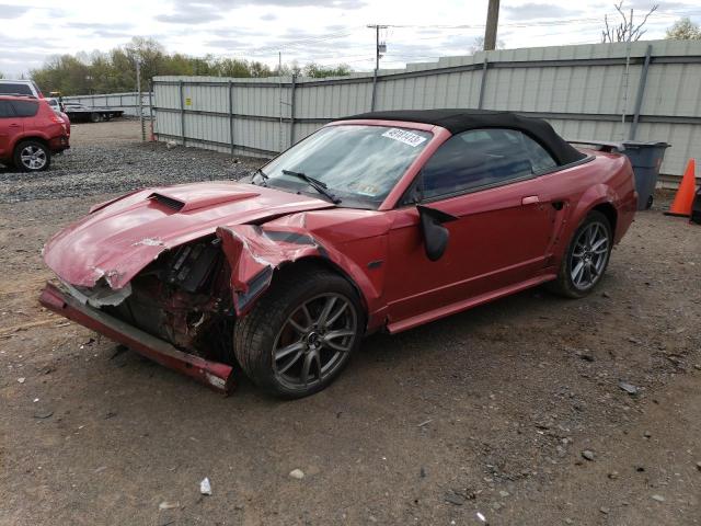 FORD MUSTANG GT 2002 with VIN 1FAFP45X52F210327 - Photo from auction