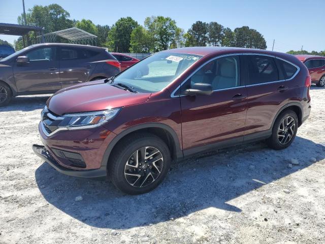 HONDA CR-V SE 2016 with VIN 2HKRM4H46GH607379 - Photo from auction