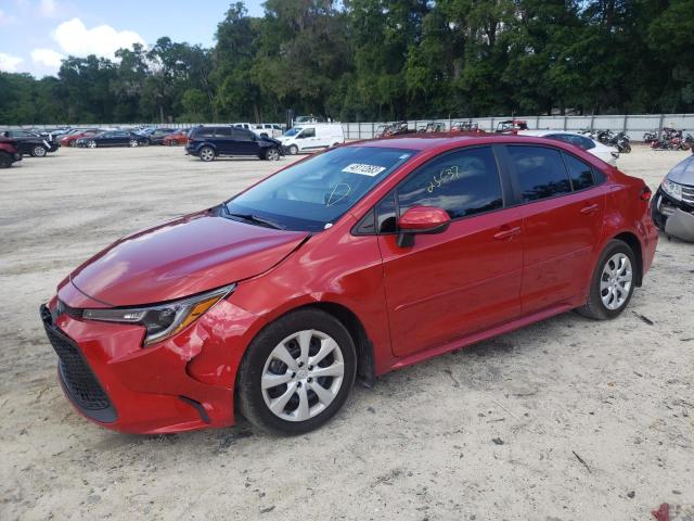 TOYOTA COROLLA LE 2021 with VIN 5YFEPMAE3MP169248 - Photo from auction