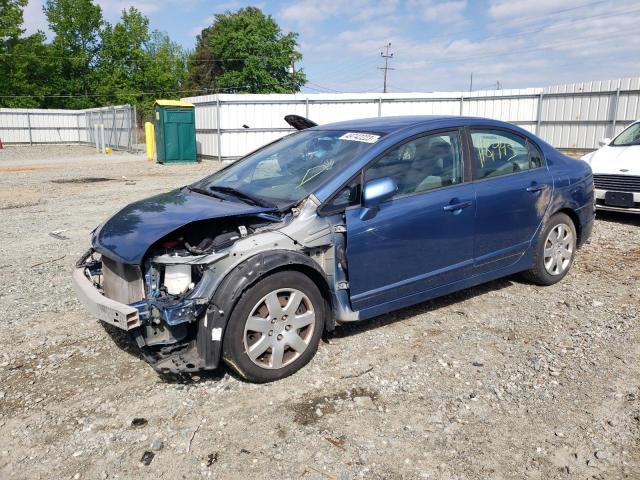 HONDA CIVIC LX 2010 with VIN 19XFA1F54AE073493 - Photo from auction