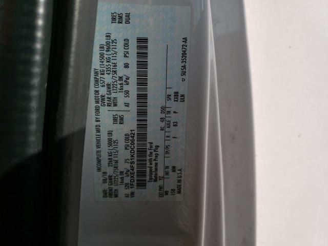 Photo 10 from auction – 2020 GFST MOTORHOME with VIN 1FDXE4FS1KDC06421