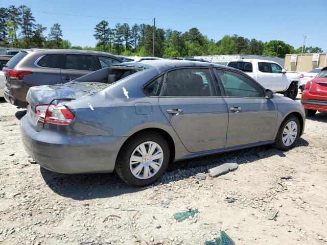 Photo 3 from auction – 2013 VOLKSWAGEN PASSAT S with VIN 1VWAP7A38DC102472