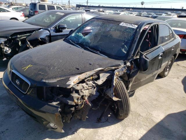 HYUNDAI ELANTRA GL 2002 with VIN KMHDN45D32U340613 - Photo from auction