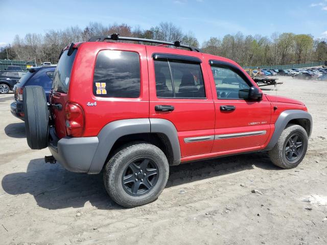 Photo 3 from auction – 2002 JEEP LIBERTY SP with VIN 1J4GL48K92W166983