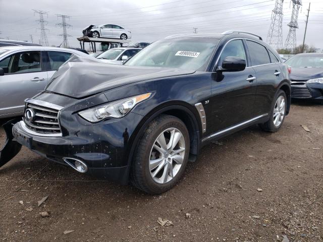 INFINITI QX70 2014 with VIN JN8CS1MW7EM410066 - Photo from auction