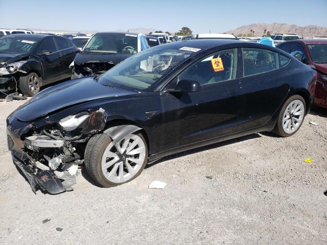 TESLA MODEL 3 2022 with VIN 5YJ3E1EB1NF187451 - Photo from auction