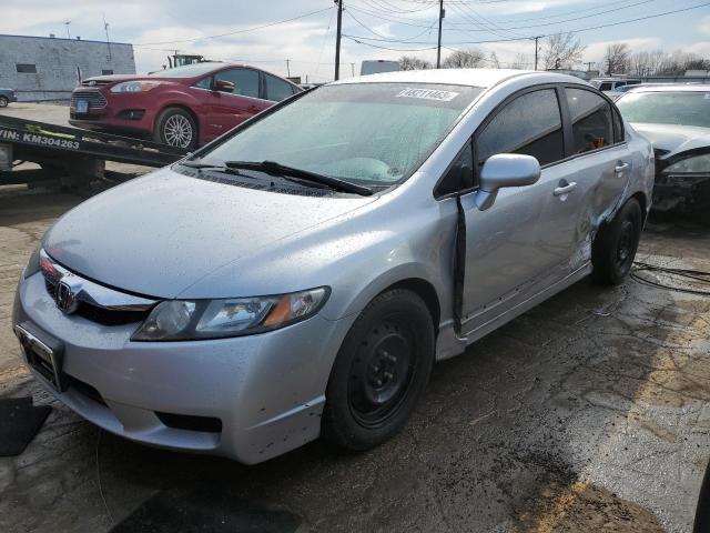 HONDA CIVIC LX 2009 with VIN 19XFA165X9E044401 - Photo from auction
