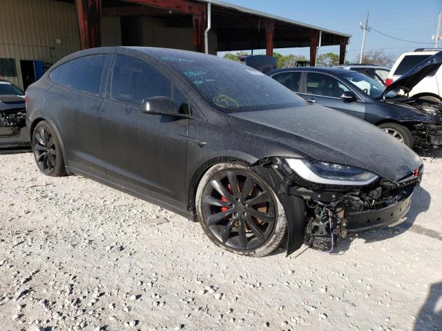 Photo 4 from auction – 2021 TESLA MODEL X with VIN 5YJXCDE43MF321756