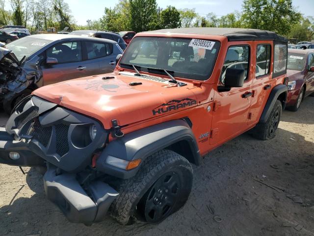 Photo 1 from auction – 2018 JEEP WRANGLER U with VIN 1C4HJXDG3JW199642