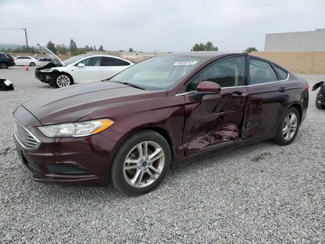 FORD FUSION SE 2018 with VIN 3FA6P0HD5JR180886 - Photo from auction