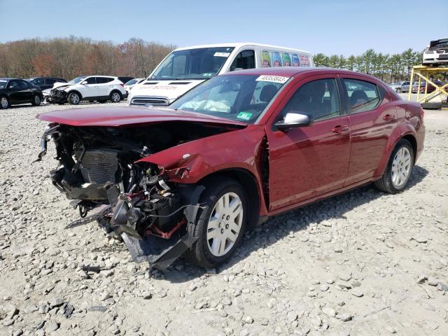 DODGE AVENGER SE 2014 with VIN 1C3CDZAB0EN233378 - Photo from auction