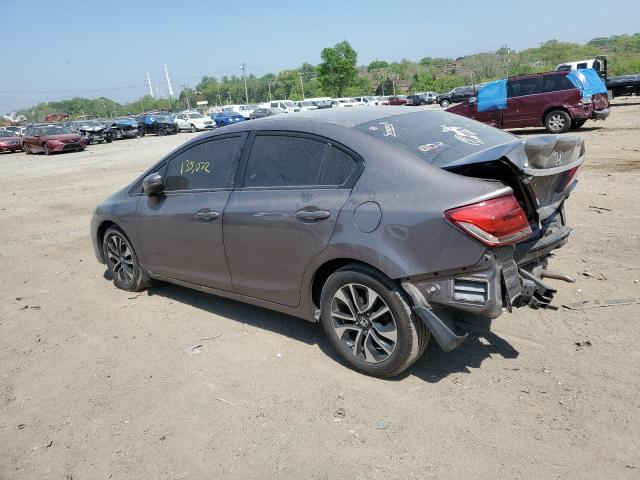 Photo 2 from auction – 2015 HONDA CIVIC EX with VIN 19XFB2F8XFE062566