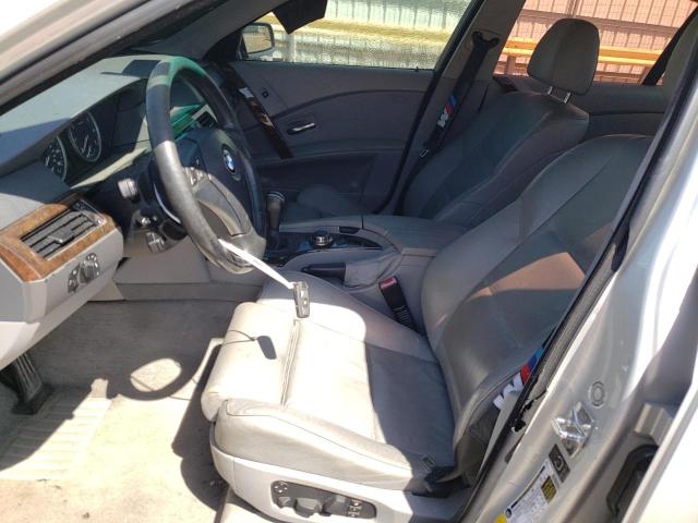 Photo 7 from auction – 2006 BMW 550 I with VIN WBANB53526CP03446