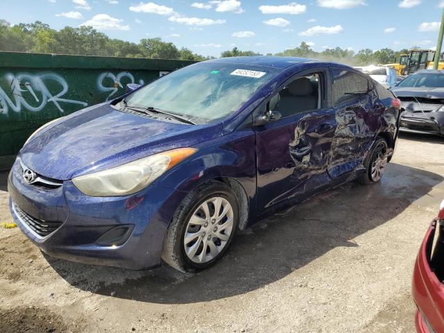HYUNDAI ELANTRA GL 2012 with VIN 5NPDH4AE6CH076731 - Photo from auction