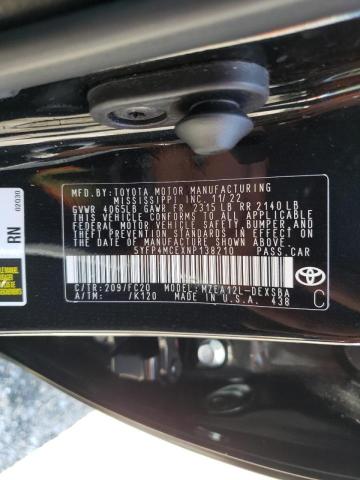 Photo 14 from auction – 2022 TOYOTA COROLLA SE with VIN 5YFP4MCEXNP138210