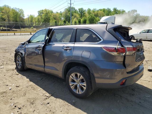 Photo 2 from auction – 2016 TOYOTA HIGHLANDER with VIN 5TDBKRFH3GS310297