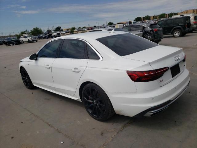 Photo 2 from auction – 2020 AUDI A4 PREMIUM with VIN WAUENAF49LN009596