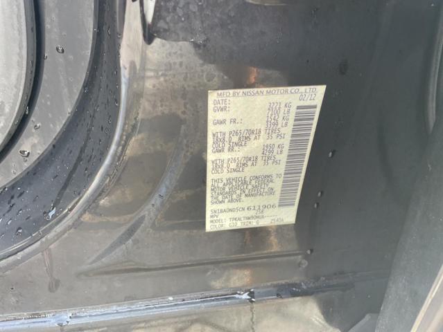 Photo 14 from auction – 2012 NISSAN ARMADA SV with VIN 5N1BA0ND5CN611906