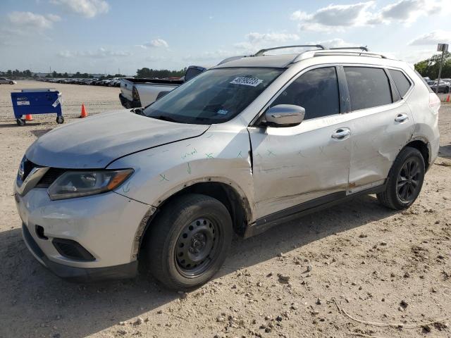 NISSAN ROGUE S 2015 with VIN KNMAT2MT9FP501464 - Photo from auction