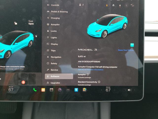 Photo 9 from auction – 2023 TESLA MODEL 3 with VIN 5YJ3E1EA3PF439243