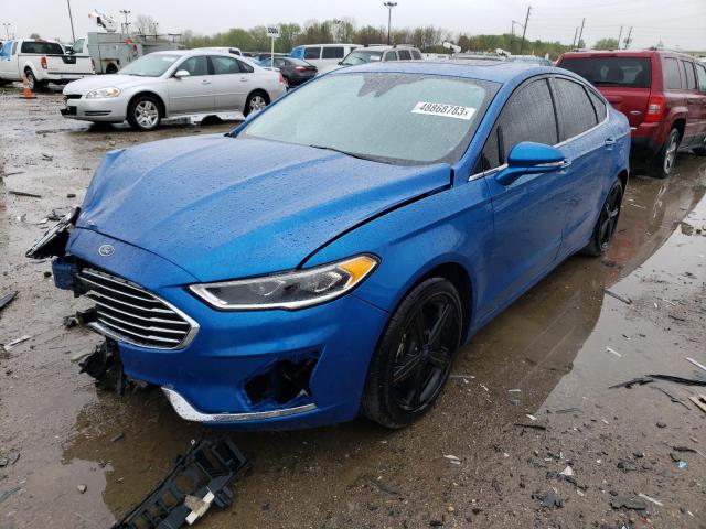 FORD FUSION SEL 2020 with VIN 3FA6P0CD2LR192200 - Photo from auction