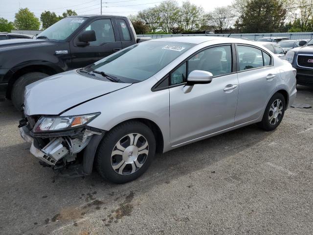 HONDA CIVIC HYBR 2014 with VIN 19XFB4F23EE001520 - Photo from auction
