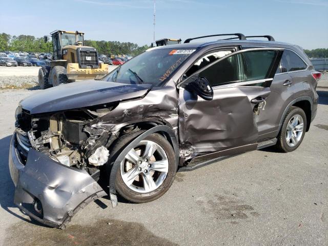 TOYOTA HIGHLANDER 2015 with VIN 5TDYKRFH9FS102174 - Photo from auction
