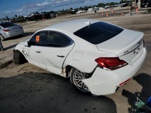 Photo 2 from auction – 2020 GENESIS G70 with VIN KMTG64LA5LU062341