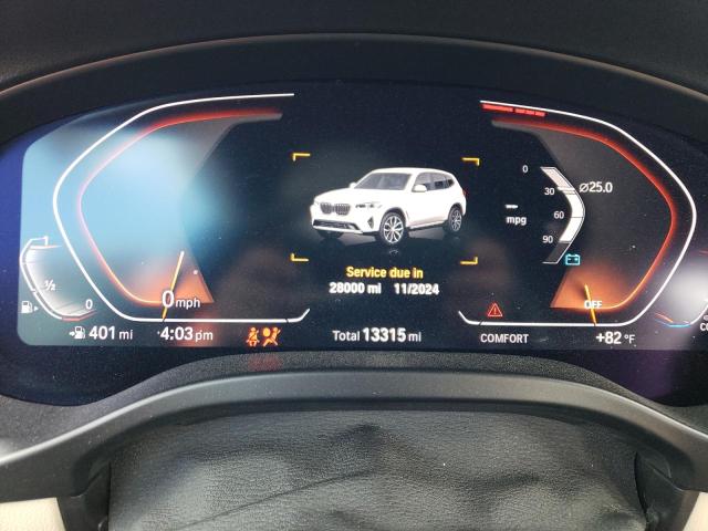 Photo 9 from auction – 2022 BMW X3 SDRIVE3 with VIN 5UX43DP06N9K35896