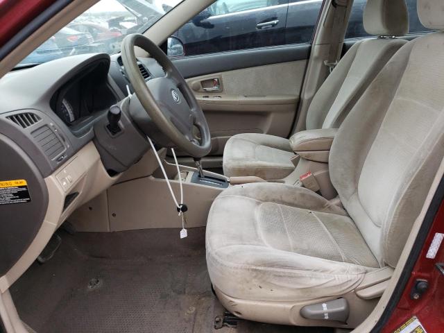 Photo 7 from auction – 2007 KIA SPECTRA EX with VIN KNAFE121375447195