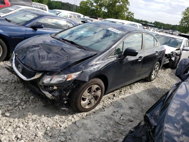HONDA CIVIC LX 2015 with VIN 19XFB2F54FE272974 - Photo from auction
