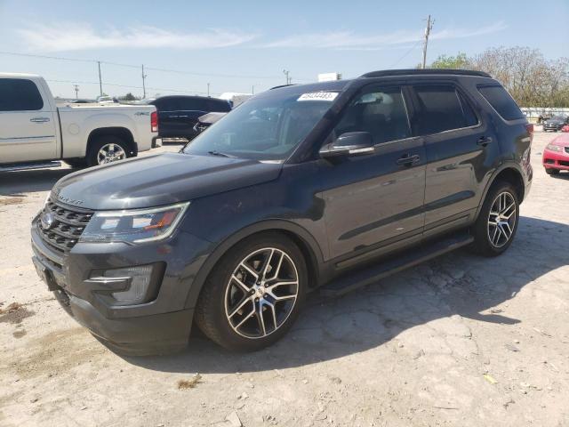FORD EXPLORER S 2017 with VIN 1FM5K8GT1HGD03527 - Photo from auction