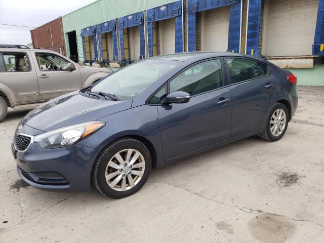KIA FORTE LX 2014 with VIN KNAFX4A67E5211400 - Photo from auction