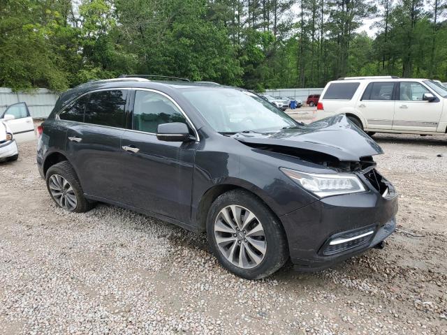 Photo 4 from auction – 2015 ACURA MDX TECHNO with VIN 5FRYD4H48FB009009