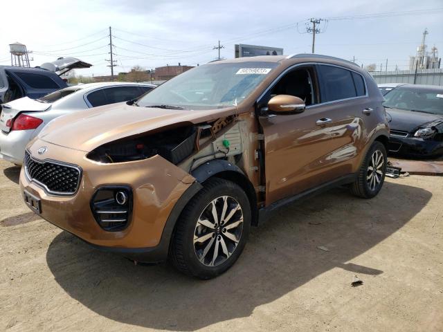 KIA SPORTAGE E 2019 with VIN KNDPNCAC6K7569214 - Photo from auction