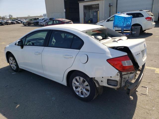 Photo 2 from auction – 2012 HONDA CIVIC LX with VIN 2HGFB2F59CH330417