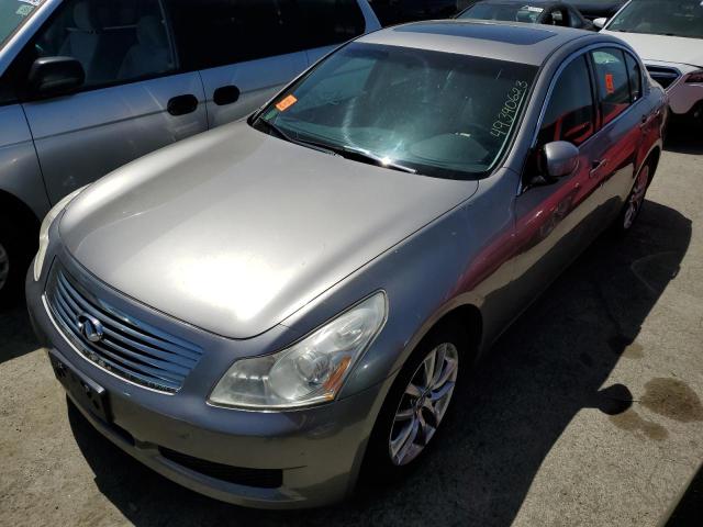 INFINITI G35 2008 with VIN JNKBV61E08M211760 - Photo from auction