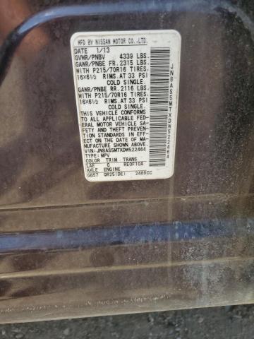 Photo 14 from auction – 2013 NISSAN ROGUE S with VIN JN8AS5MTXDW522464