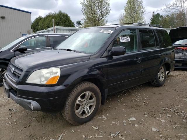HONDA PILOT EXL 2004 with VIN 2HKYF18794H511837 - Photo from auction