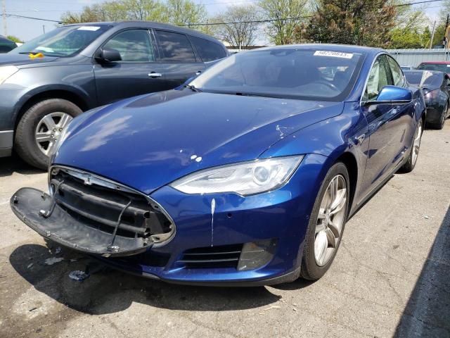 TESLA MODEL S 2015 with VIN 5YJSA1E28FF118961 - Photo from auction