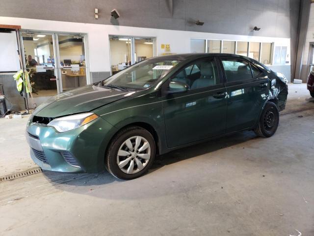 TOYOTA COROLLA L 2015 with VIN 2T1BURHE0FC255215 - Photo from auction