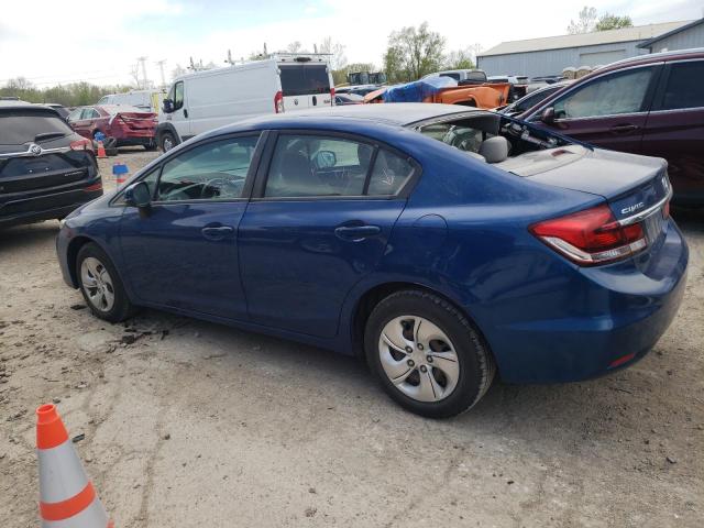 Photo 2 from auction – 2013 HONDA CIVIC LX with VIN 19XFB2F56DE273749
